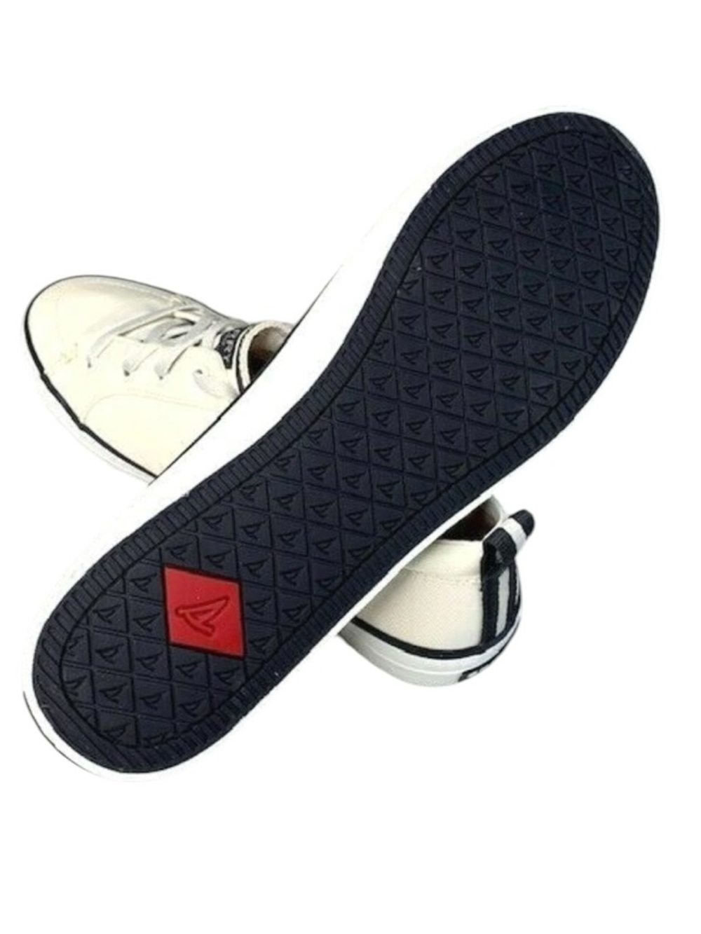 Sperry Crest Vibe Bionic White Sneakers Size 7.5 - Picture 7 of 8